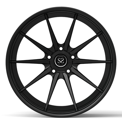 a liga preta de Mercedes Benz Forged Wheels Custom Aluminum do cetim 19x9.5 orlara 5x112