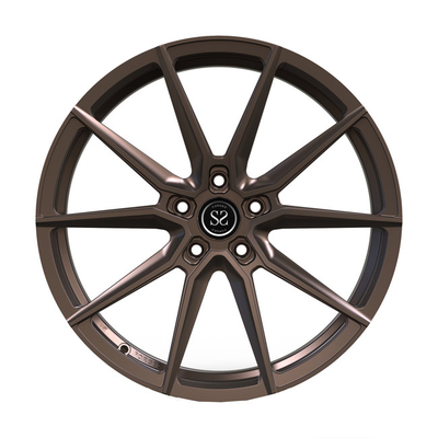 Os discos de bronze escuros as rodas 19inch de 1 parte para Audi S4 Monoblock forjaram bordas luxuosas