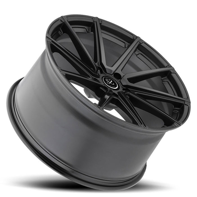 A liga preta personaliza a fábrica forjada alumínio da porcelana da borda das rodas de carro