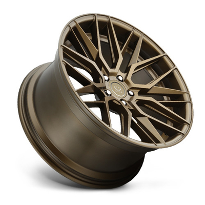a roda de bronze personalizou offoad côncavo bordas forjadas da roda
