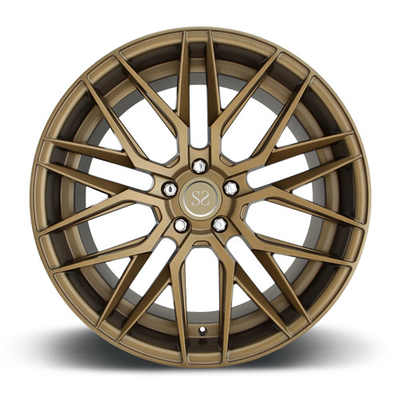 a roda de bronze personalizou offoad côncavo bordas forjadas da roda