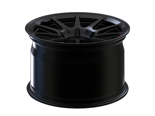 Matte Black Monoblock Forged Car roda 20 polegadas para bordas da liga de alumínio de Audi R8