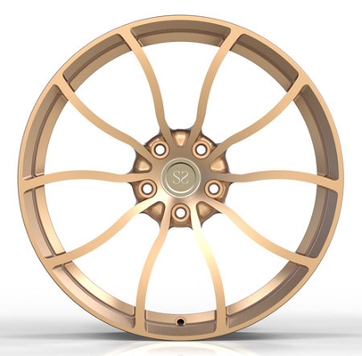 O ouro pintou uma parte 20X9 forjou as rodas para BMW 520d F10 2014