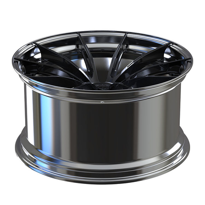 o tambor polonês da liga 6061-T6 de alumínio e o disco preto 2-PC orlaram o ajuste 5X112 para BWM X6