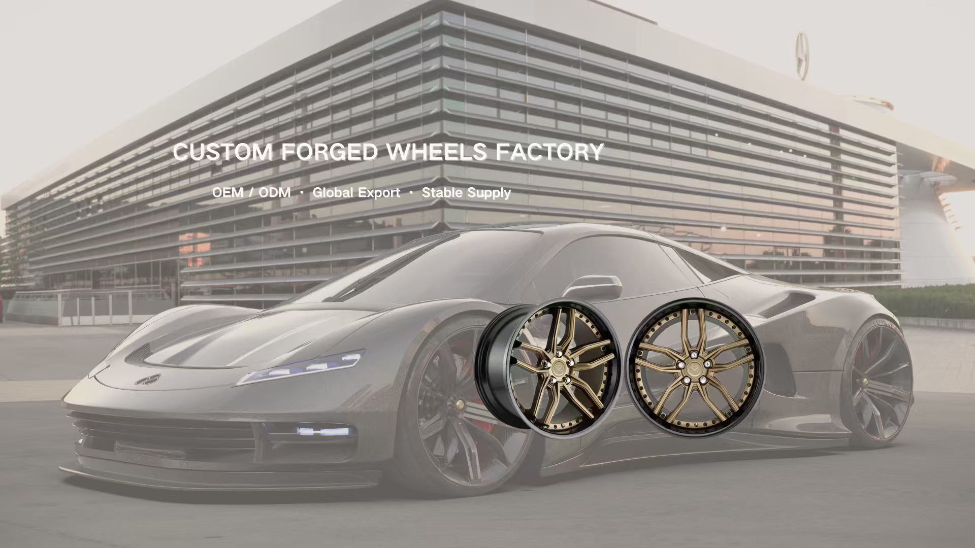 qualidade 1 parte forjou as rodas fábrica