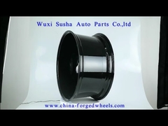 21cm Monoblock 1 parte forjou bordas da liga do carro desportivo do fechamento do grânulo do metal de arma das rodas