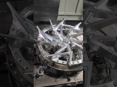 Porsche Matte Black Customized Design A6061 roda de 1 parte para o carro luxuoso