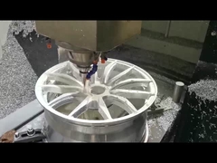 Porsche Matte Black Customized Design A6061 roda de 1 parte para o carro luxuoso