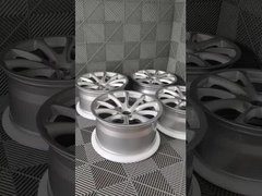 Gloss Silver Custom 1-PC Jantes Forjados Para Porsche 991,996