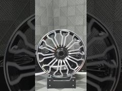 Porsche Replica 1-PC Jantes Forjadas Face de Corte Preta