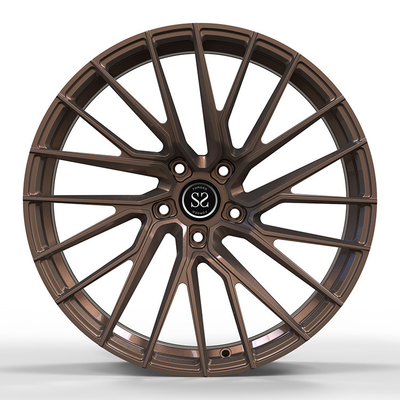 As rodas côncavas desconcertadas de 1 PC forjaram bordas 18 19 20 bronze de 21 polegadas