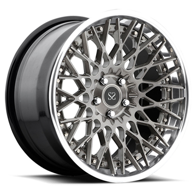 2-PC 18 19 20 21 22 polegadas polidas para Audi S4 Jantes forjadas de liga de alumínio rodas personalizadas