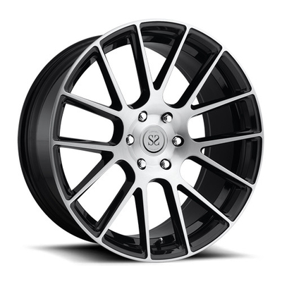 projeto novo 22&quot; borda das rodas de carro do torno da roda da liga T6061 de alumínio