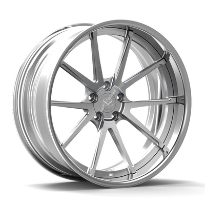 A liga de alumínio roda 21 polegadas de Audi Rs 6 rodas forjadas de duas partes 5x112