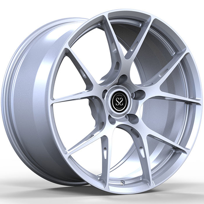 1 parte de 19x10 5x114.3 forjou as rodas 45ET 5-Spoke Matt Silver Alloy Rims For que Lexus É