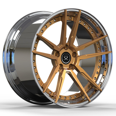 2 partes 20inch forjaram as bordas das rodas desconcertadas para BMW M4 F82 côncavo