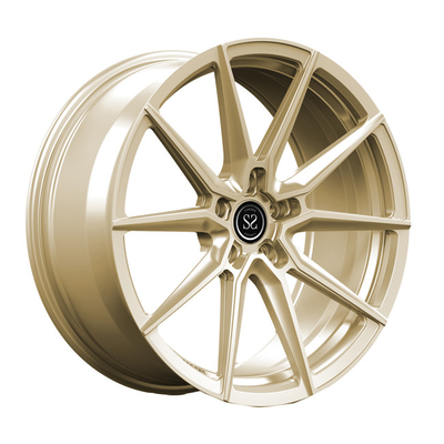 Monoblock 1 PC forjou as rodas que 20inch 20x10.5 escovou o ouro para o luxo de BMW M5