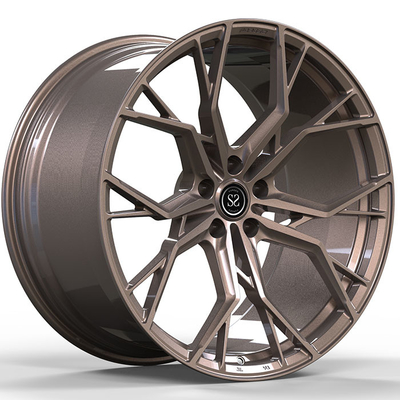 Jantes de liga de alumínio 20X9 6061-T6 Custom Bronze 5x112 padrão de parafuso para Audi RS 6 7