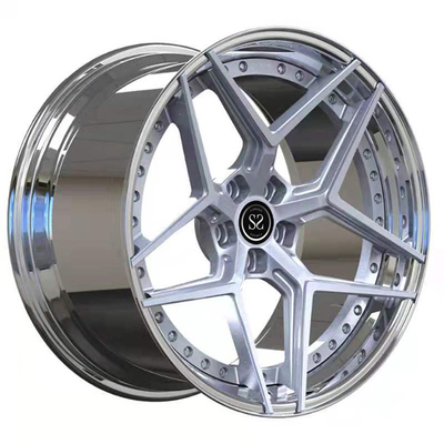 2 partes de 19inch 19x10 19x10.5 forjaram as rodas o bordo pisado que Toyota Supra lustrou bordas