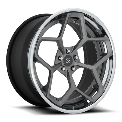 21 o PC do preto 2 do brilho forjou a liga personalizada bordas Audi Q7/22 polegadas