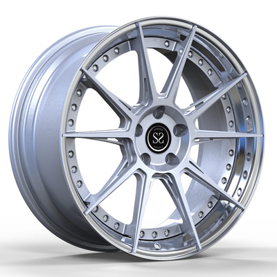 Os discos de prata 2 que o PC 20inch roda os bordos poloneses para Volkswagen T6 forjaram bordas feitas sob encomenda