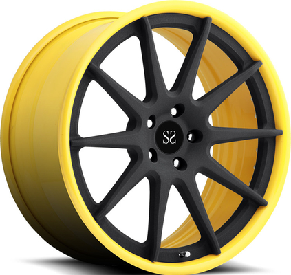 20x10.5 20x12 2PC forjado orlara o disco do preto do tambor do brilho para Nissan GT-R