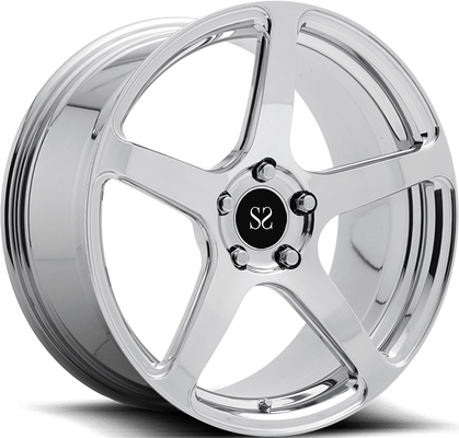 Chrome personalizou a polegada forjada 1 parte da borda 22x9.5 22x10.5 da roda para o desafiador de Dodge
