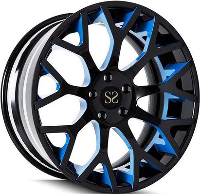 A liga forjada 3PC feita sob encomenda do preto do brilho orlara 20inch de 6064 - T6 SAE J2530