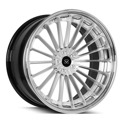 21x10 21x12 3PC forjou as rodas da liga de alumínio lustra para o C6 Corveta Z06