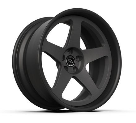 Bordas forjadas feitas sob encomenda do preto da grafite da roda 18inch 18x9 do legado de Subaru de 2 partes