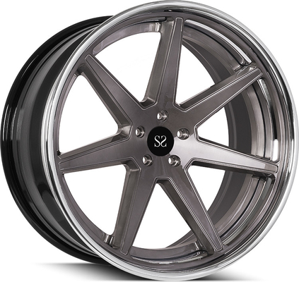 3PC feito sob encomenda forjou as bordas 22X10.5 5x130 da liga de alumínio para a classe 6,3 Amg de G