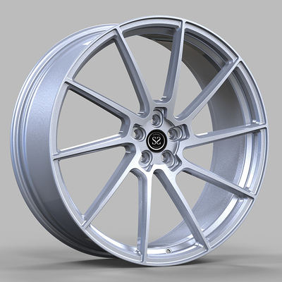 1PC de prata feito sob encomenda forjou as bordas 19x8.5 18x8.5 da liga de alumínio para SUBARU WRX VB