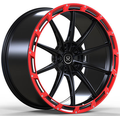 21x11 1PC Forjado Alumínio Alumínio Rims Maserati Staggered 21x9