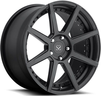 A6061 T6 1Pc rodas de liga forjada 18 19 20 21 22 polegadas Preto 5x112 5x120 Para E300L C260L