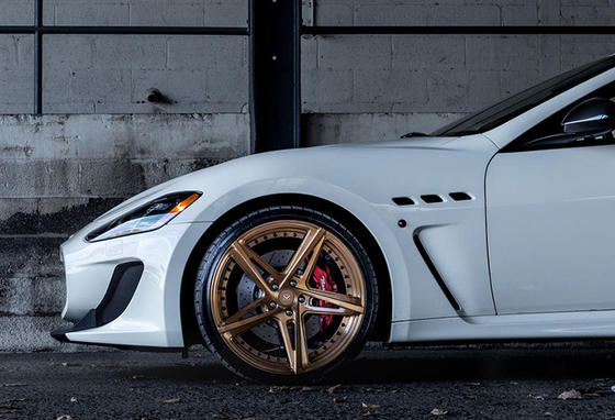 Golden 1-PC 18 19 Inch Forjado Alloy Custom Rims para rodas Maserati