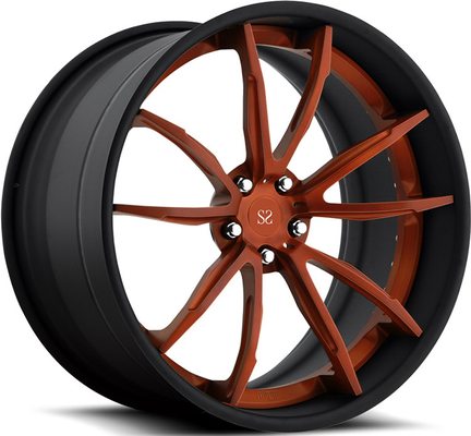 20 21 22 Inch 2PC Forjado Alumínio Custom Rims Para Ferraris Rodas Preto PCD 5x112 5 buracos
