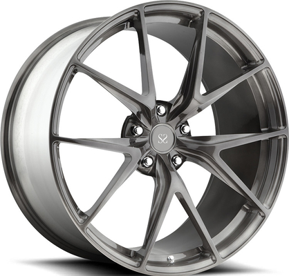 5x130 G63 1pc Forjado Alloy Custom Wheels Jantes 18 19 20 21 22 polegadas Hyper Silver