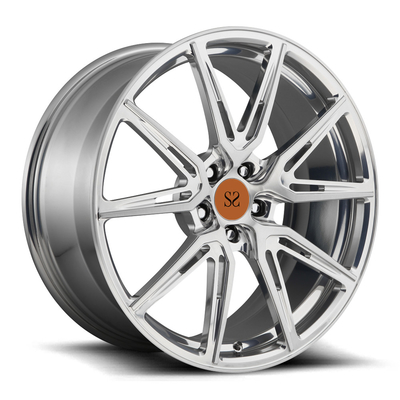 Hyper Silver 1PC Forjado Custom Alloy Car Rims 20 polegadas para Golf GTI rodas
