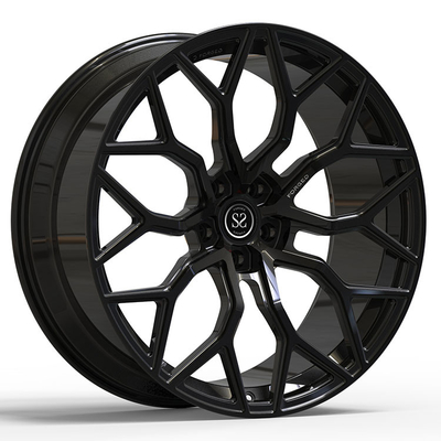 2021 Volkswagen Id.6 Crozz Alças personalizadas 19 20 E 21.5x112 Tamanho de parafuso Satin Negro