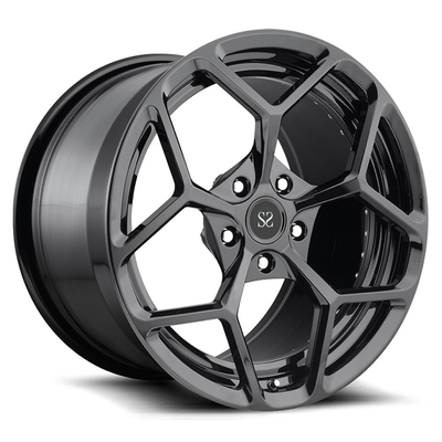 17 18 19 20 21 22 polegadas preto para Bentley As rodas azuis 2-PC Forjado Alloy Custom Rims