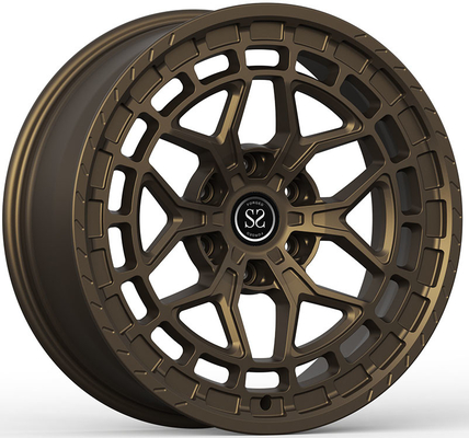 22x10 6x139.7 Bronze Custom 1-PC Forjado Alumínio Alumínio para Cadillac Escalade