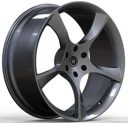 20x9.5 e 21x10. 5x112 Rimes de 1 PC forjadas em cinza satinado