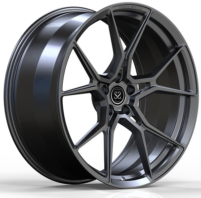 Jaguar F Pace 18x9 5x108 rodas de alumínio forjado Custom Gloss Gun Metal 1-PC liga