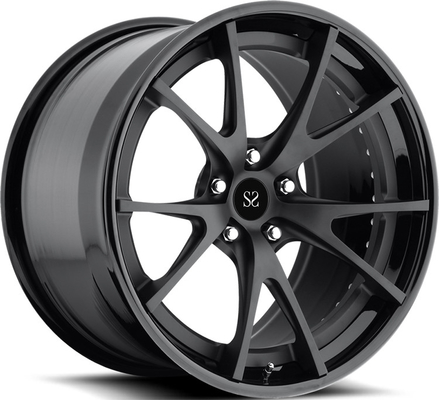 Barril preto para rodas BMW X3m 22 polegadas 2-PC Forjado Alumínio Custom Rims