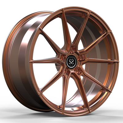 Porsche Macan Bronce Brilhante 22x10 e 10,5 Custom 1-PC Jantes Forjados