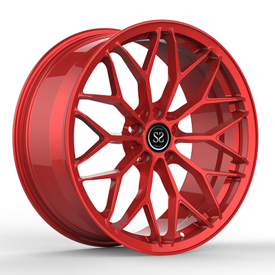 Roxa 1 peça rodas forjadas personalizadas 21x9.5 e 22x12 Para Ferrari FF