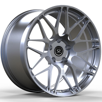 BMW M4 2022 Personalizado 1 PC Jantes Forjados Cinza Limpeado 19x9 e 19x10