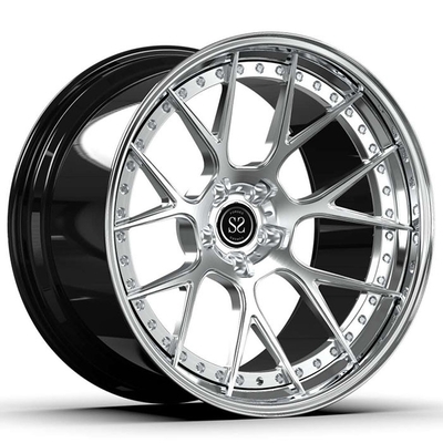 2018 Mercedes Benz C63s AMG 21x10 e 21x11 Custom 2 peças de rodas forjadas