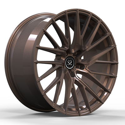 BMW M6 2016 Ano Bronce Brilhante 1 peça rodas forjadas 21x9.5 e 21x11