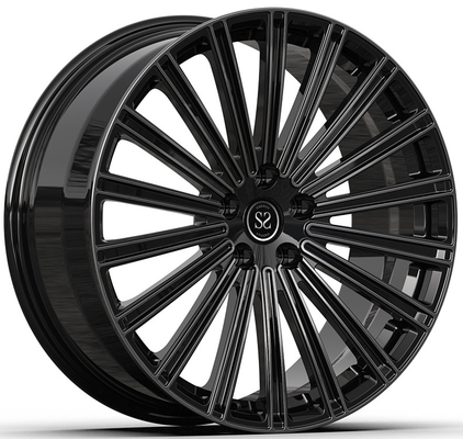 23x11.5 Brilhante preto espigas usinadas 1-PC rodas forjadas para 2011 G Wagon